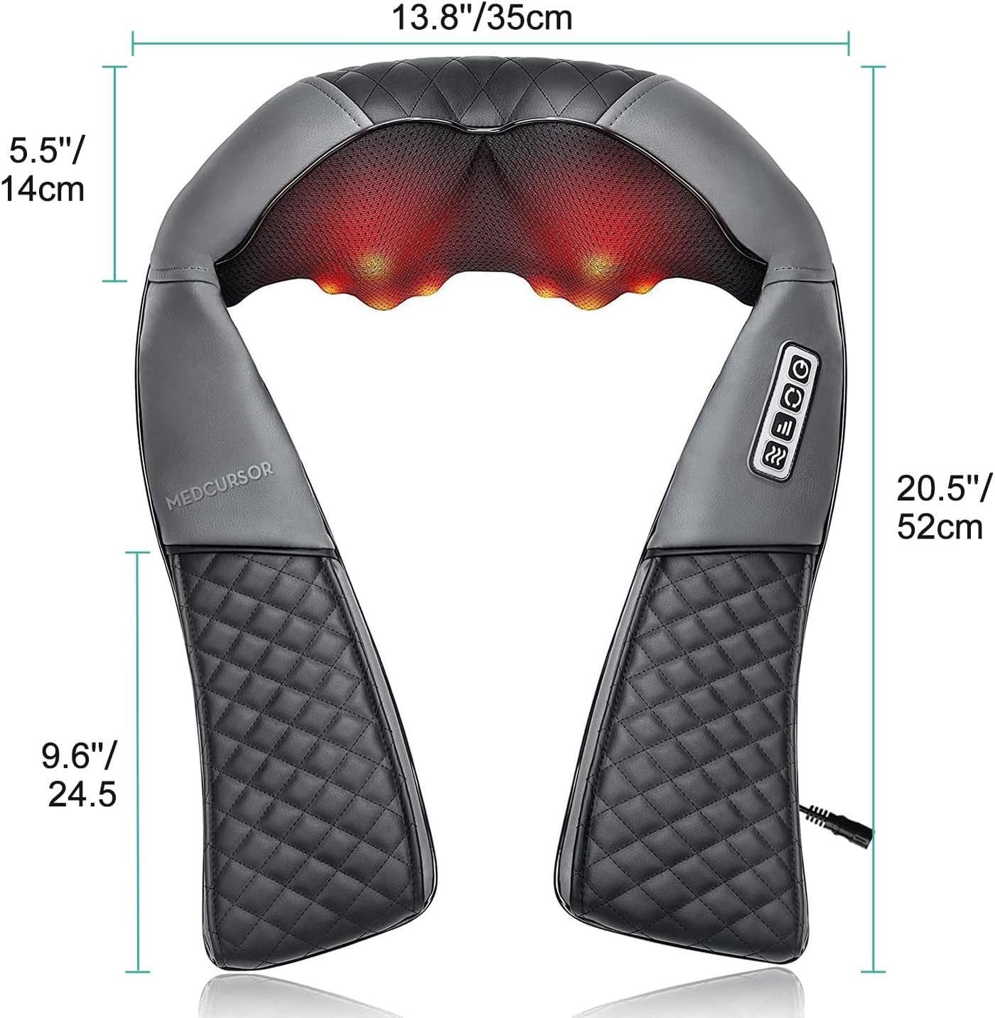 Medcursor Neck and Shoulder Massager with Heat