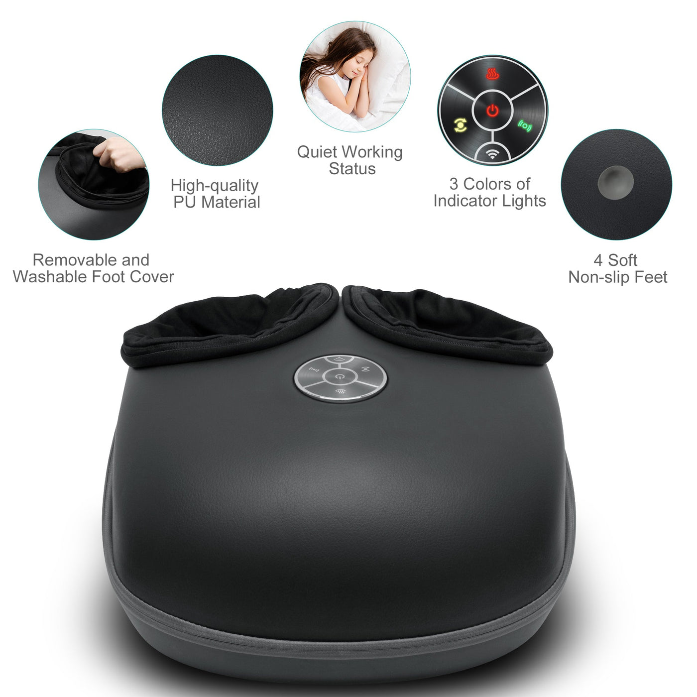 Medcursor Smart RC Foot Massager Machine with Heat