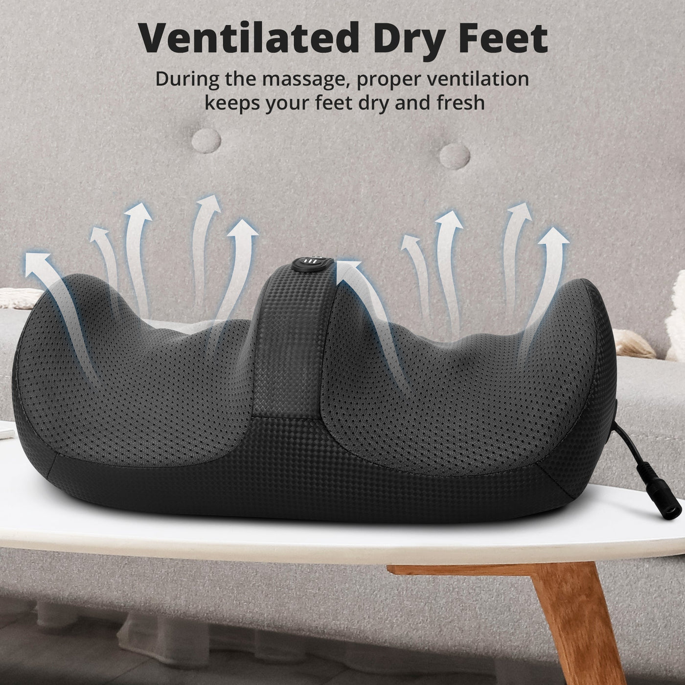 Medcursor Compact Lightweight Calf Foot Massager with Heat